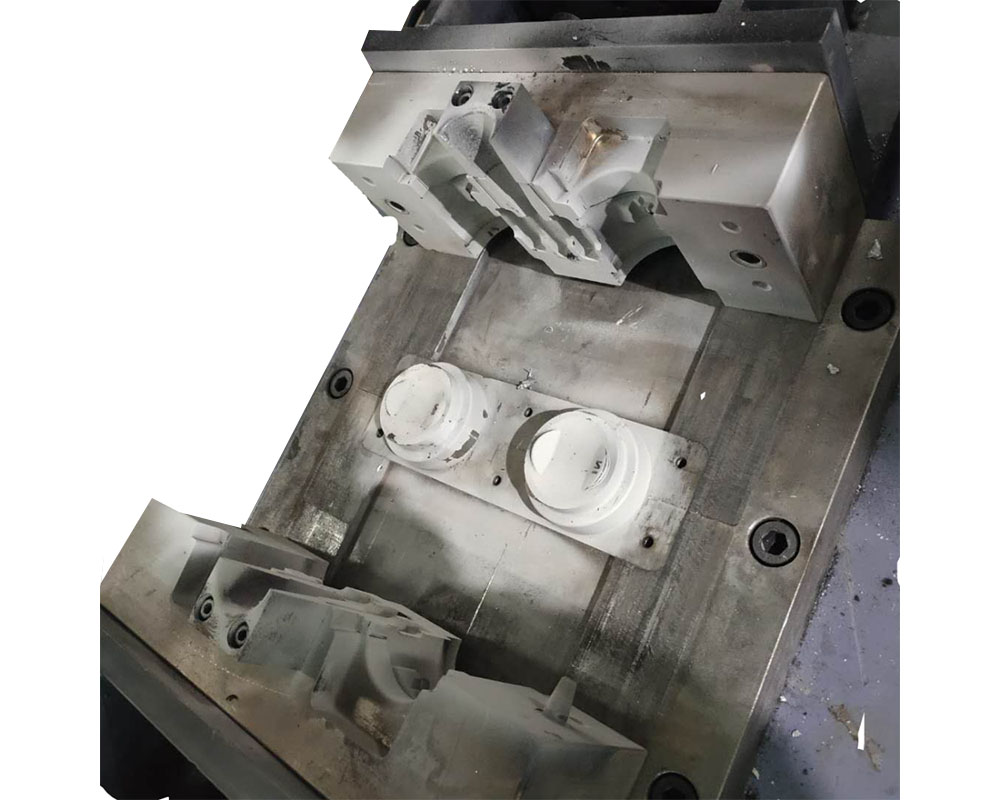 Piston casting equipment